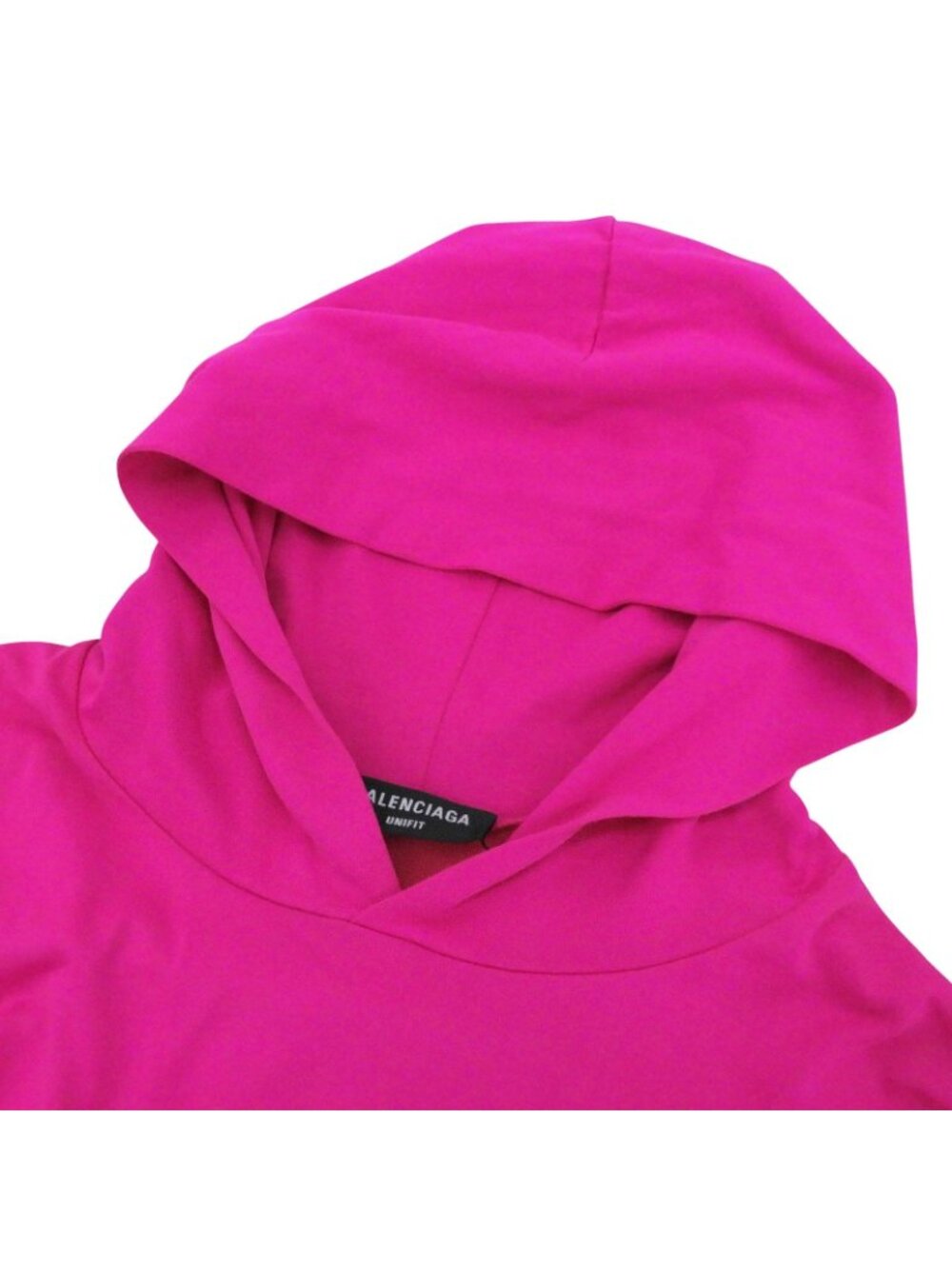 Balenciaga This Is Not the New Cotton Hoodie Pink XXS - Picture 3 of 8